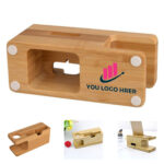 Wooden Phone Watch Holder