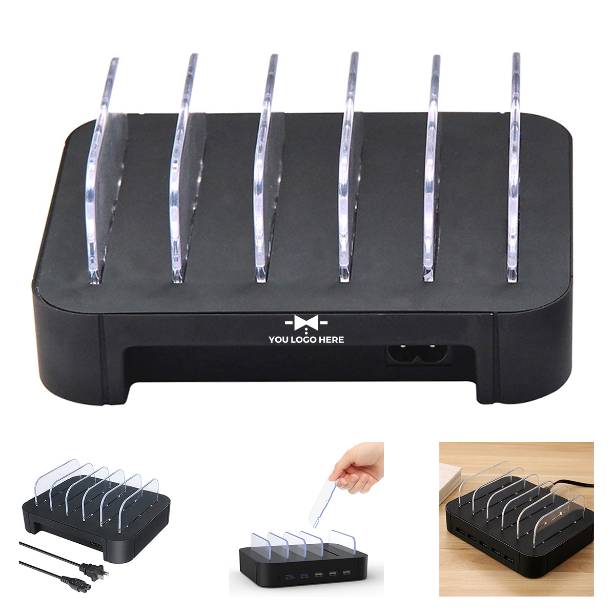 1-2-110-1.jpg 5-Port Fast Charge Docking Station - Image 1