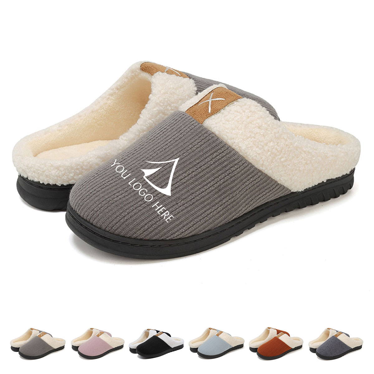1-2-130.jpg Winter Fleece Slippers - Image 1