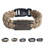 Outdoor Paracord Survival Bracelet