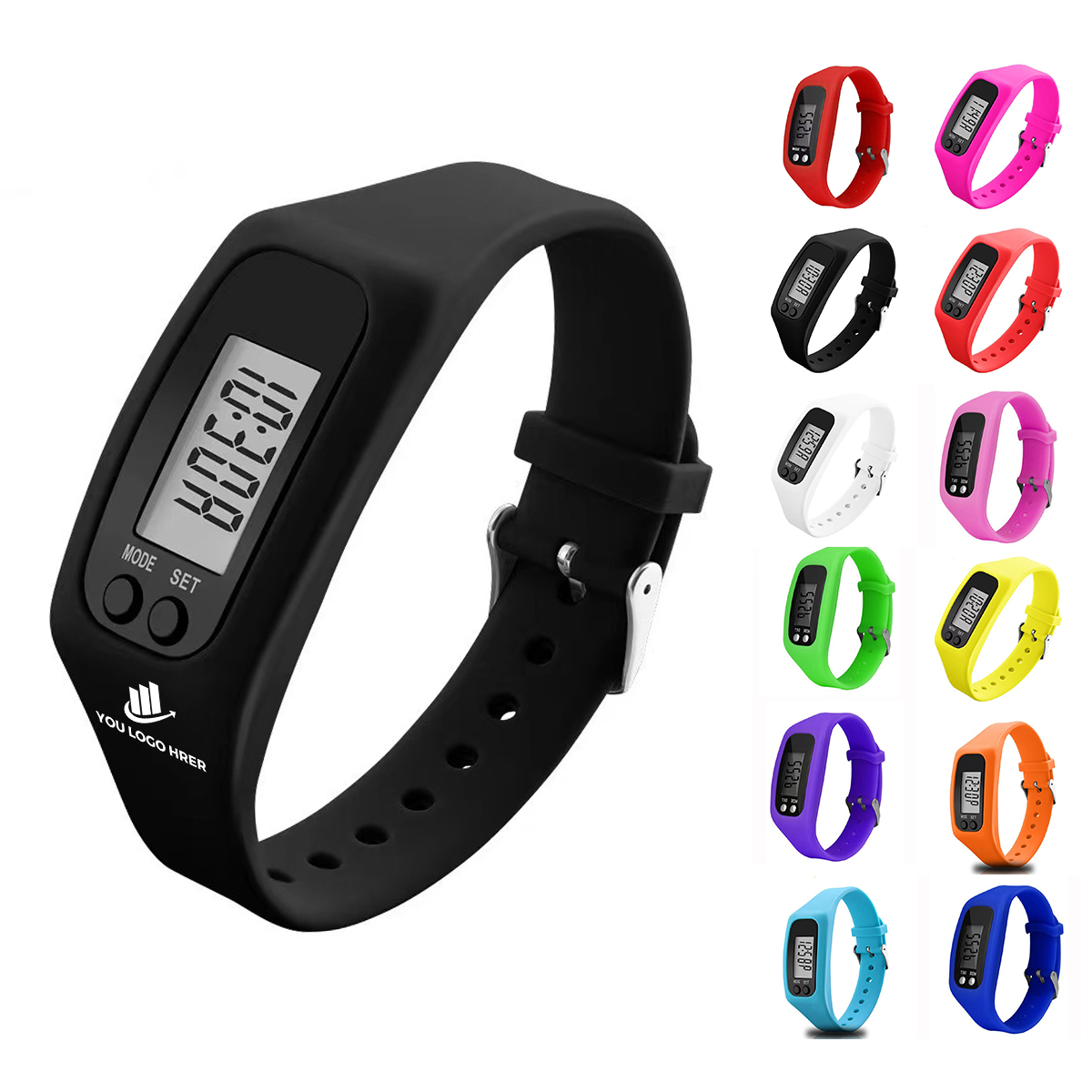 1-2-149.jpg Watch Wristband Sports Pedometer - Image 1