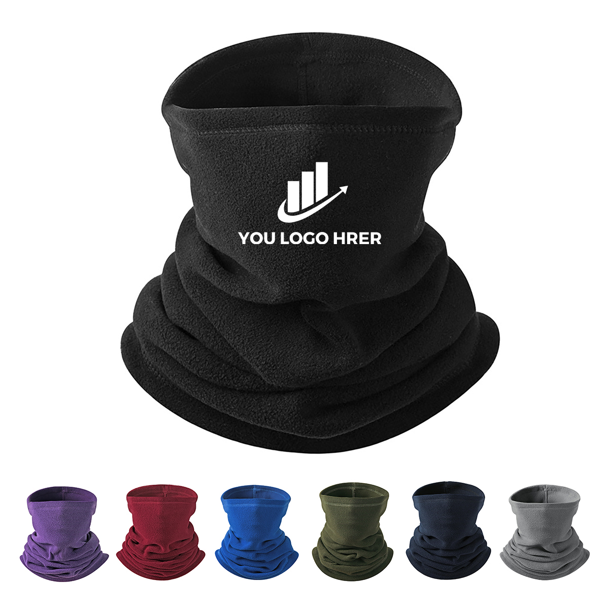 1-2-177.jpg Winter Fleece Neck Warmer Face Mask - Image 1