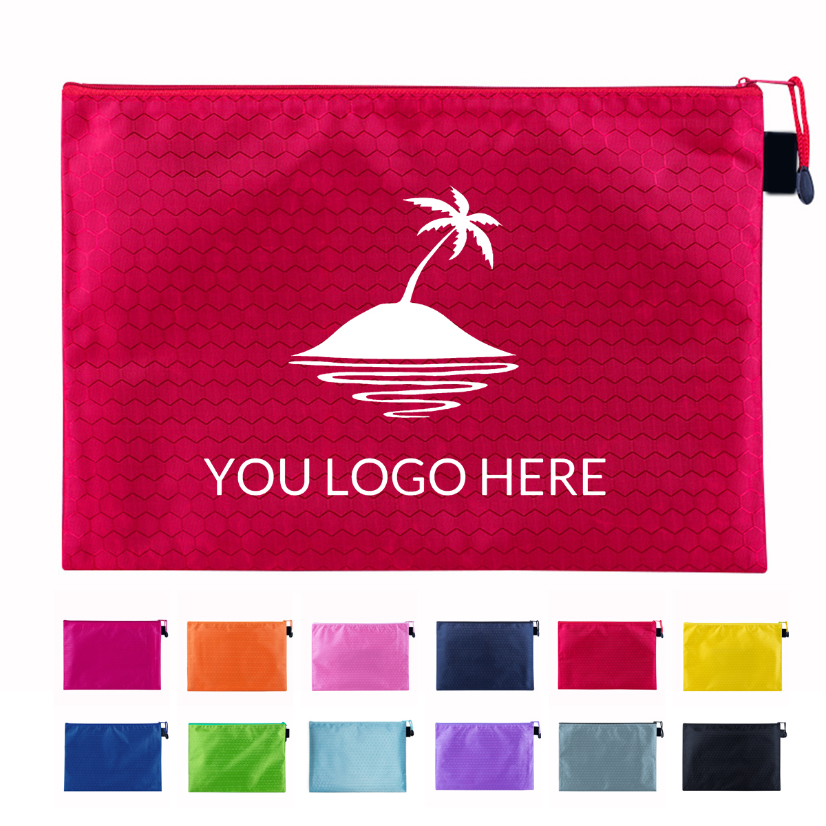 1-2-20-1.jpg Waterproof Zipper File Bag - Image 1