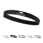 Elastic Thin Silicone Grip Headband