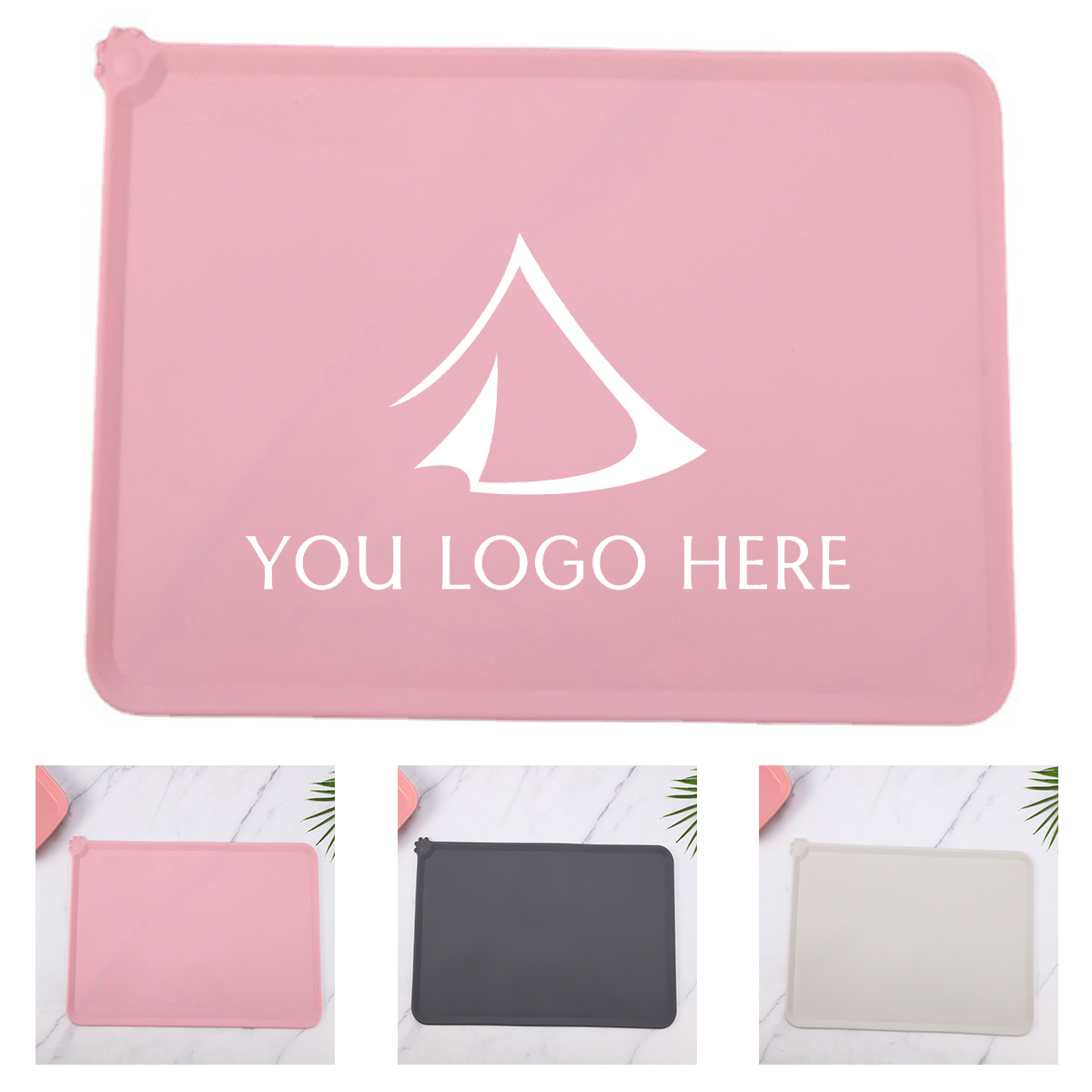 1-2-229.jpg Pet Waterproof Silicone Food Mat - Image 1