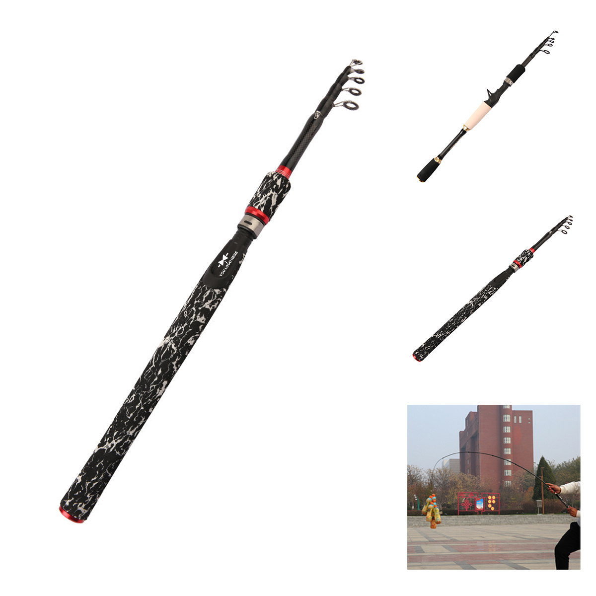 1-2-253.jpg Portable Section Telescopic Fishing Rod - Image 1