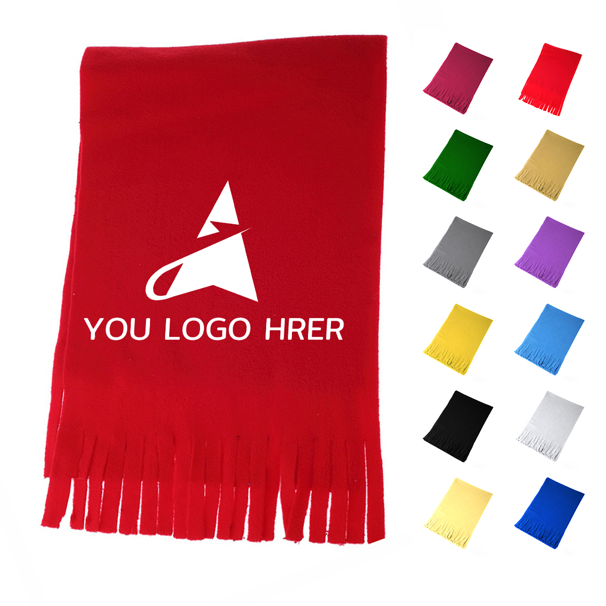 1-2-288.jpg Polar Fleece Scarf - Image 1