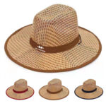Plastic Straw Hat
