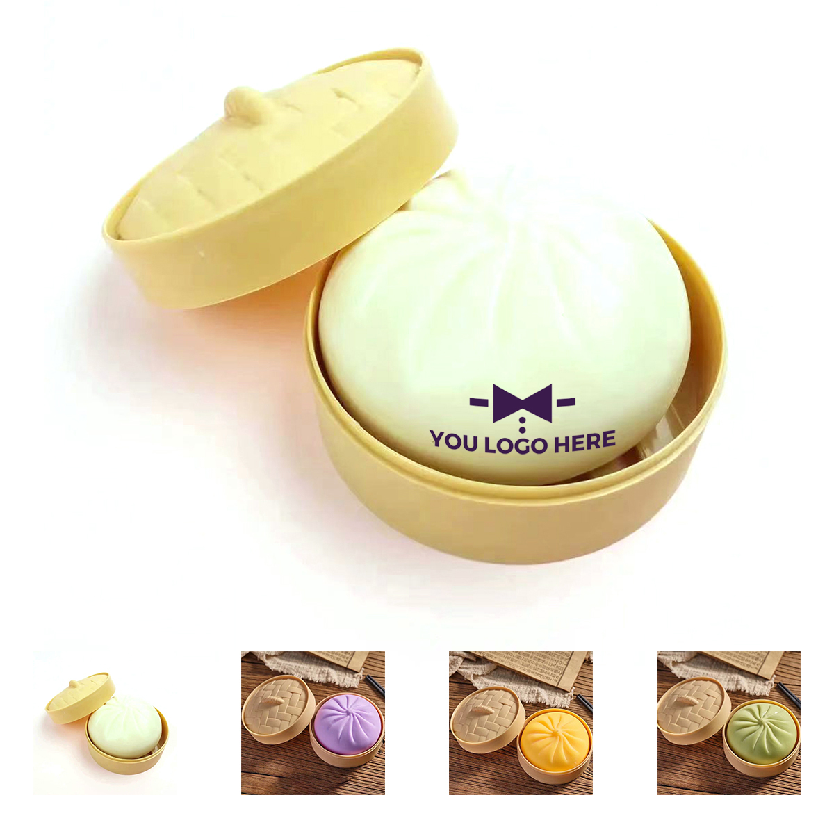 1-2-325.jpg Stuffed Bun Stress Relief Toy - Image 1