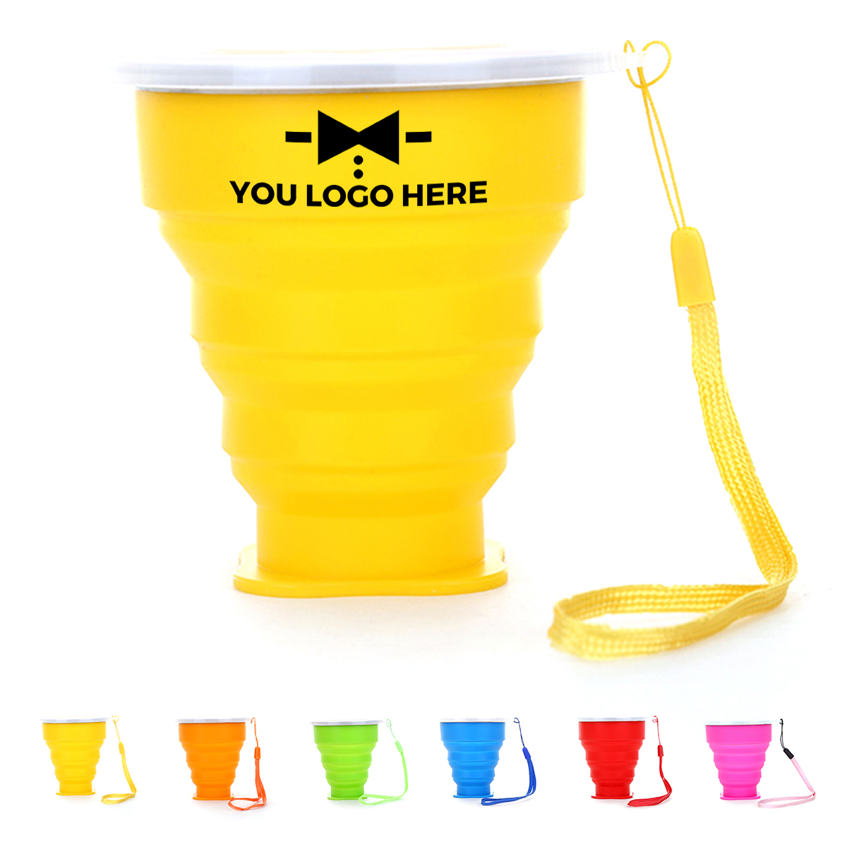 1-2-334.jpg 7oz Collapsible Silicone Cup - Image 1