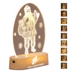 3D Christmas Night Light