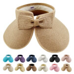 Wide Brim Roll-up Straw Sun Hat
