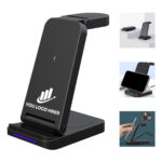 3 in 1 Folding 15W QI Wireless Charger