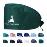 Medical Nurse Scrub Cap with Button
