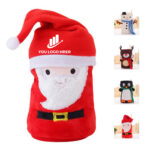 Christmas Collapsible Portable Blanket