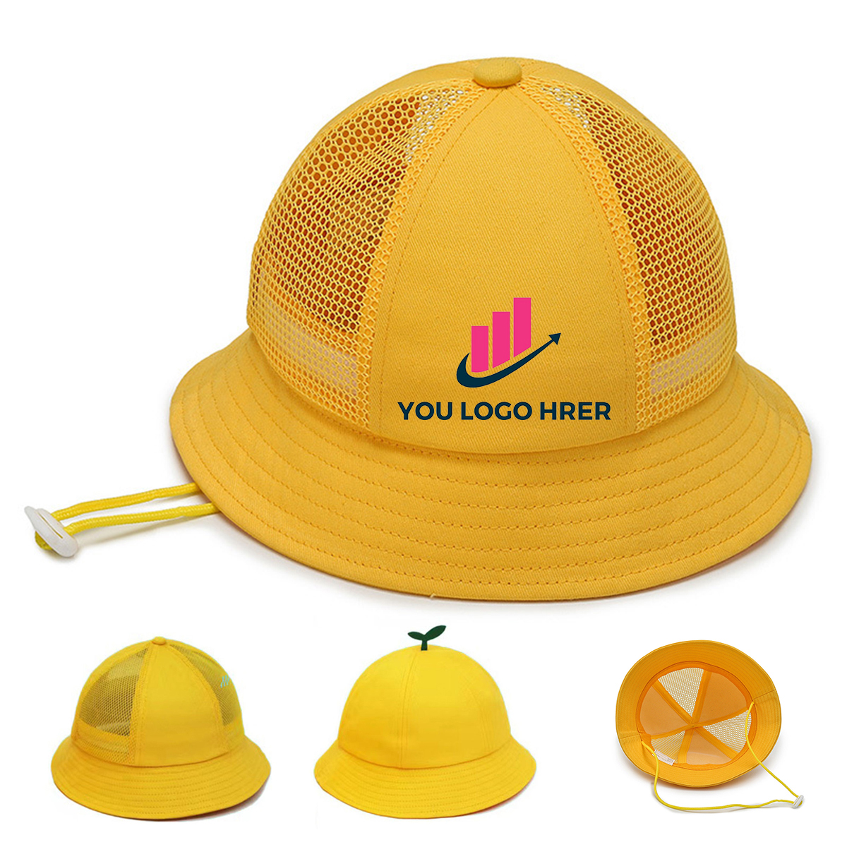 1-2-8-1.jpg Cute Kid Cotton Sun Hat - Image 1