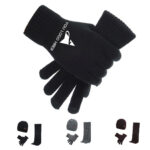 Scarf with Gloves and Hat