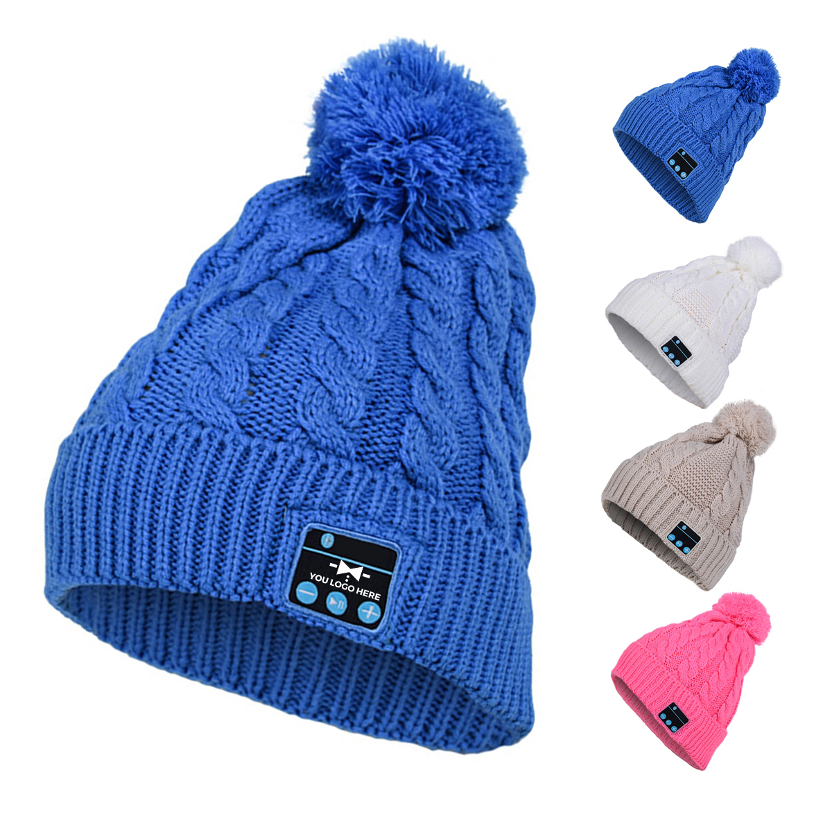 1-2-93-1.jpg Wireless Knit Beanie - Image 1