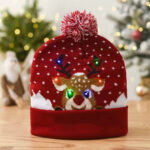 Christmas LED Knit Beanie - Image 4