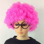 Rainbow Soccer Fans Clown Costume Wig - Image 7