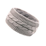 Knitted Hair Cap with Fleece Lining - Image 8