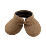 Wide Brim Roll-up Straw Sun Hat - Image 7