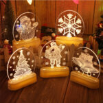 3D Christmas Night Light - Image 3