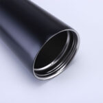 17oz Stainless Steel Tumbler With Gold Border Lid - Image 6