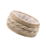 Knitted Hair Cap with Fleece Lining - Image 6