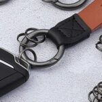 Genuine Leather Keychain - Image 3