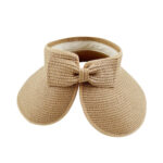Wide Brim Roll-up Straw Sun Hat - Image 4
