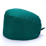 Medical Nurse Scrub Cap with Button - Image 5