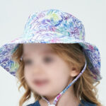 Kids Wide Brim Sun Hat - Image 4