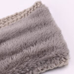 Knitted Hair Cap with Fleece Lining - Image 3