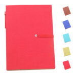 Notebook with Sticky Note and Pen - Image 2