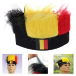 Rainbow Soccer Fans Wig - Image 2
