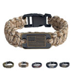 Outdoor Paracord Survival Bracelet - Image 2