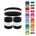 Sports Headband Wristband Set - Image 2