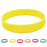 Colorfilled Silicone Bracelet - Image 2