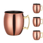 18oz Stainless Steel Moscow Mule Mug - Image 2