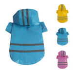 Reflective Pu Pet Dog Raincoat - Image 2