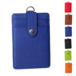 PU Leather ID Badge Holder - Image 2