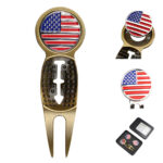 Metal Golf Pitch Fork with Ball Marker - Image 2