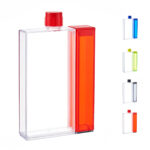 Square Plastic Water Bottle - Image 2