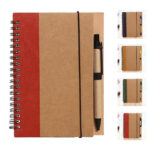 Eco Spiral Notebook with Pen - Image 2