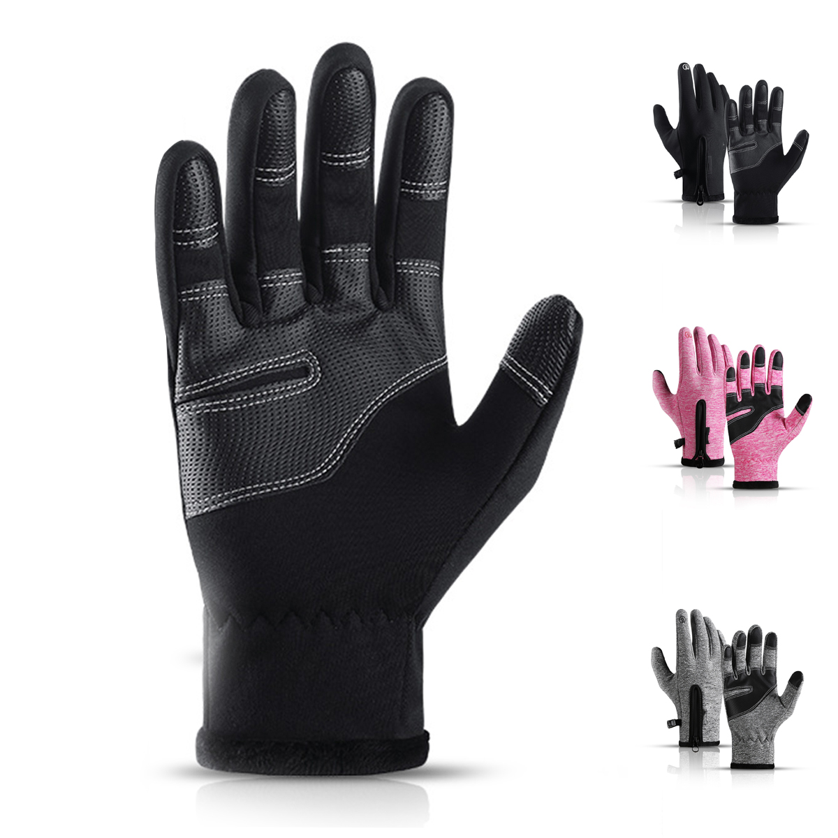 2-76.jpg Riding Touch Screen Waterproof Gloves - Image 1