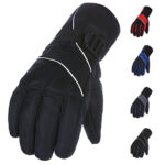 Fleece Lined Waterproof Ski Gloves - Image 2