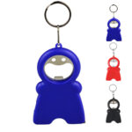 Key Ring with Magnifiers and Tape Measure & LED Flashlight - Image 2