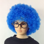 Rainbow Soccer Fans Clown Costume Wig - Image 14