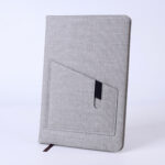 Leather Notebook with Pocket - Image 8